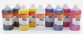 8 LT Eco Solvent ink + 1 LT Cleaner Solution Roland Mutoh Mimaki DX4 DX5 DX6 DX7 XP600 TX800 I3200 L1800 pack 9 liters