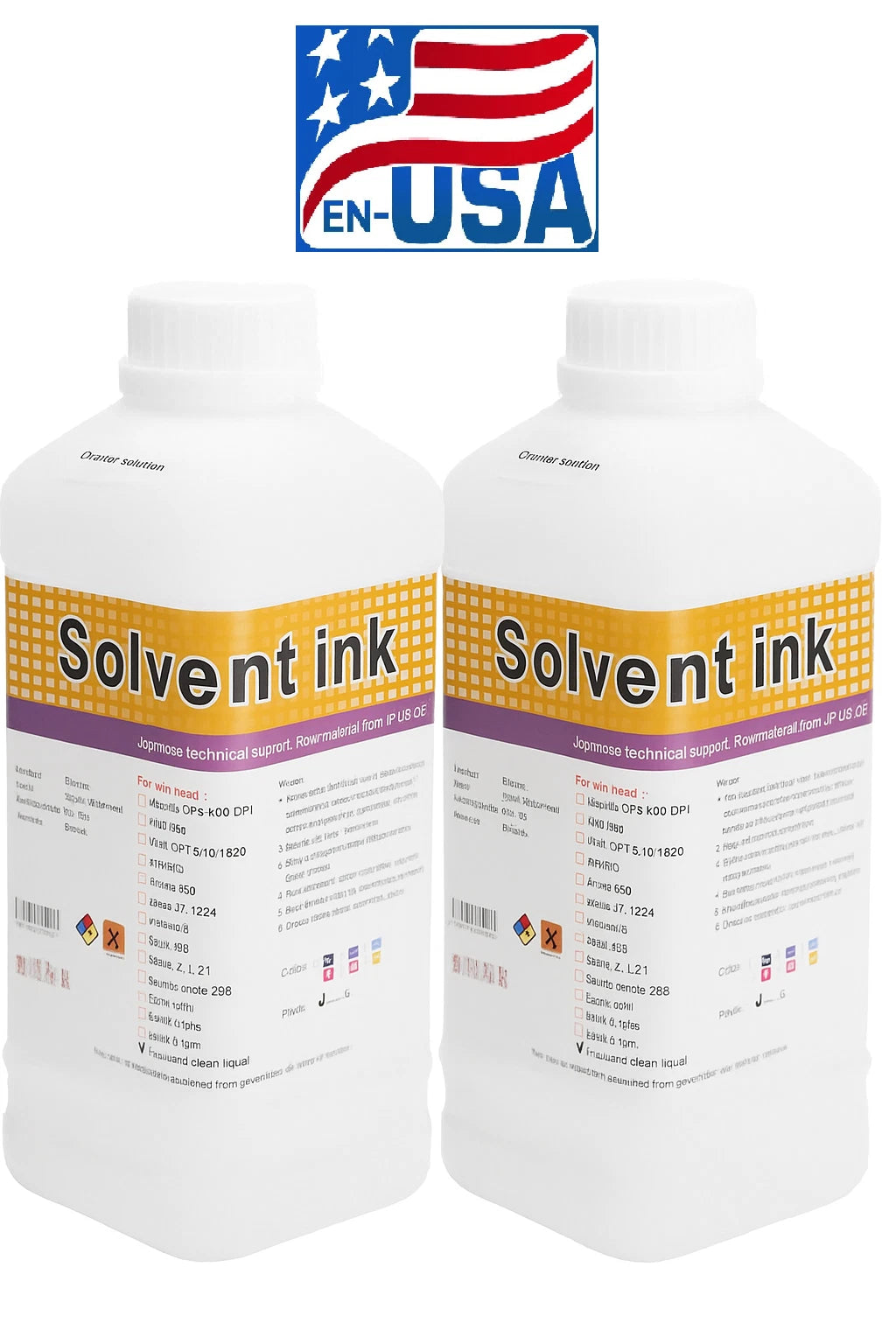 2 liter Premium Eco Solvent Cleaner Solution Roland Mutoh Mimaki DX4 DX5 DX6 DX7 XP600 TX800 I3200 L1800