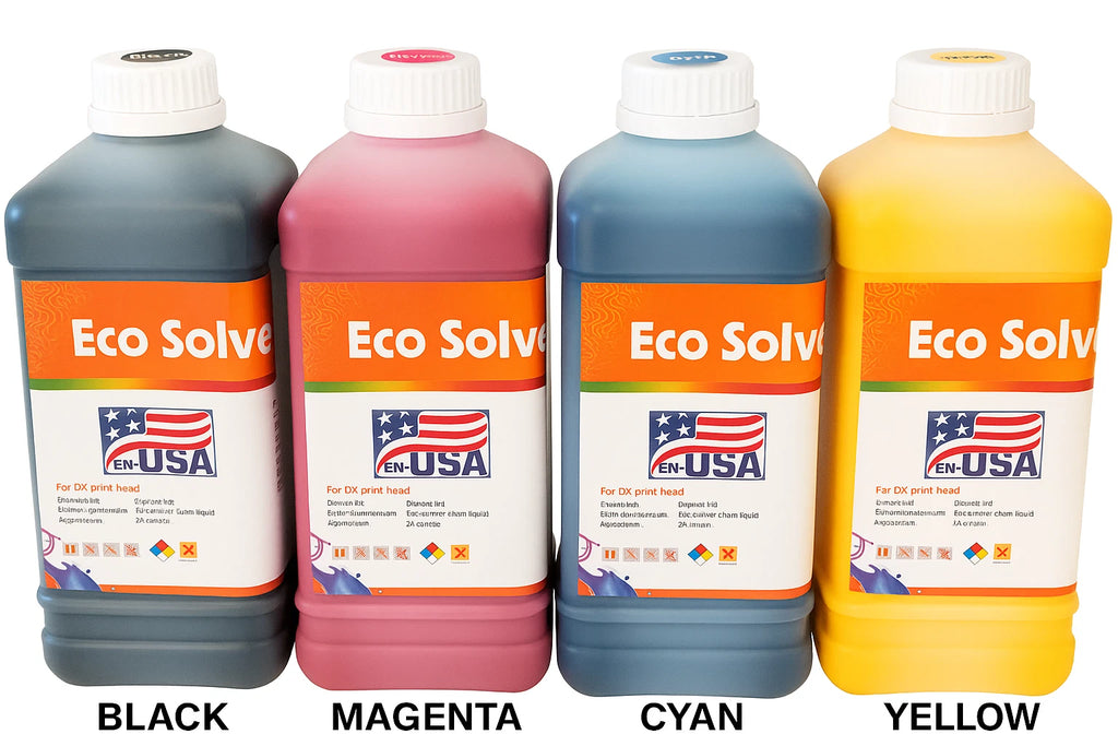 Eco Solvent Ink Roland Mutoh Mimaki DX4 DX5 DX6 DX7 XP600 TX800 I3200 L1800