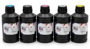500ML Led UV Curable ink for Flatbed Printer XP600 I3200 L1800 TX800 DX5 DX7